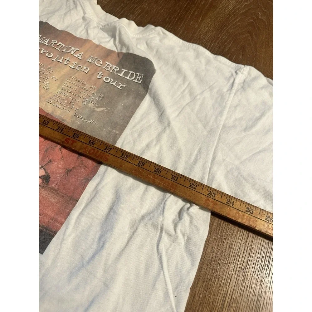 Vintage 2000 Martina McBride Evolution Tour Concert T Shirt Size XL Y2K Country